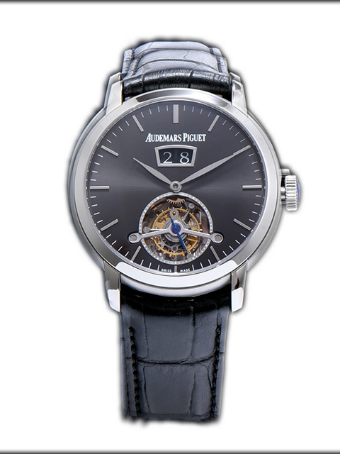 Audemars Piguet Jules Audemars collection 26559OR tourbillon mechanical watch stainless steel case g...