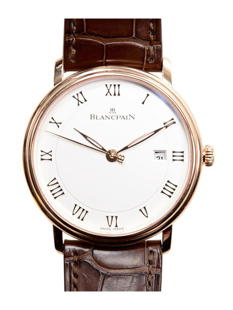 Blancpain Villeret collection 6651-3642-55B watch automatic mechanical men's watch