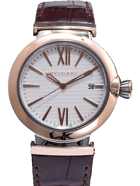 Zegarek mechaniczny z automatycznym naciągiem Bvlgari z serii Lvcea 102328 LUP33C6GLD, odpowiedni zarówno dla kobiet, jak i mężczyzn