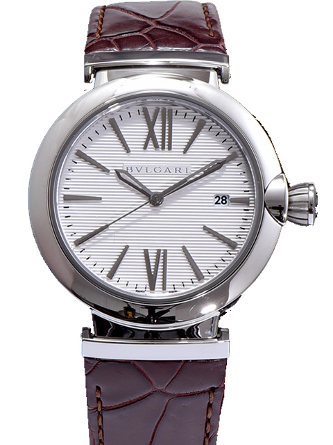 Montre mécanique automatique pour homme Bvlgari collection Lvcea 102411 LU40C6SLD
