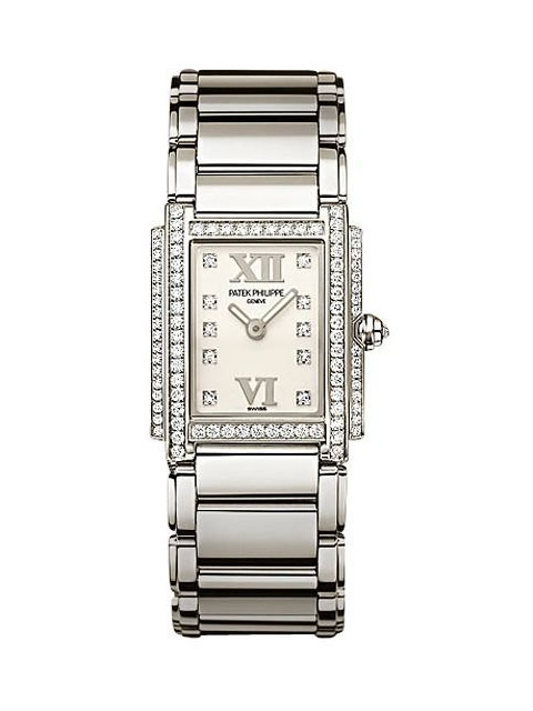 Patek Philippe Twenty~4 Series 4908/200G-011 Diamond-set Quartz Ladies' Watch