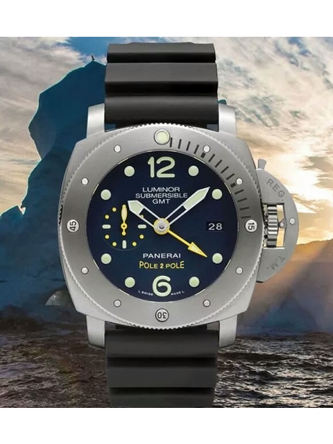Panerai Luminor 1950 collection PAM00719 watch, men's automatic mechanical, titanium