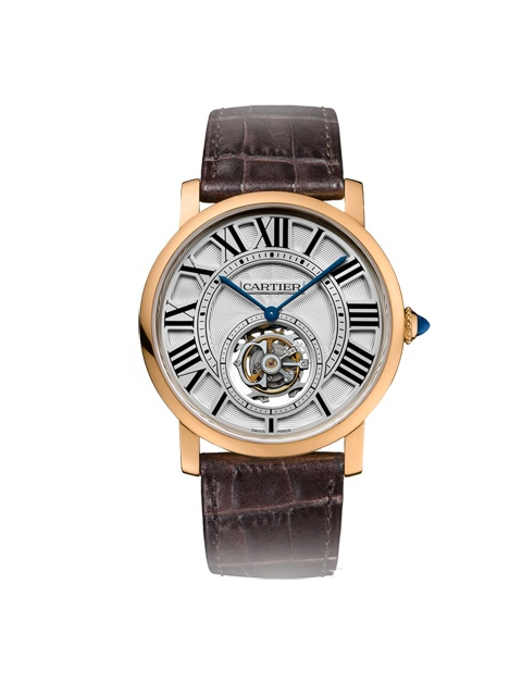 Rotonde de Cartier collection W1556215 watch, manual-winding tourbillon mechanical watch