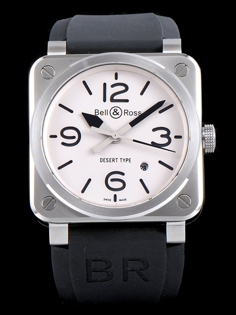 Bell & Ross Instruments Series BR03-92 Desert Type Ceramic mechanical men's watch