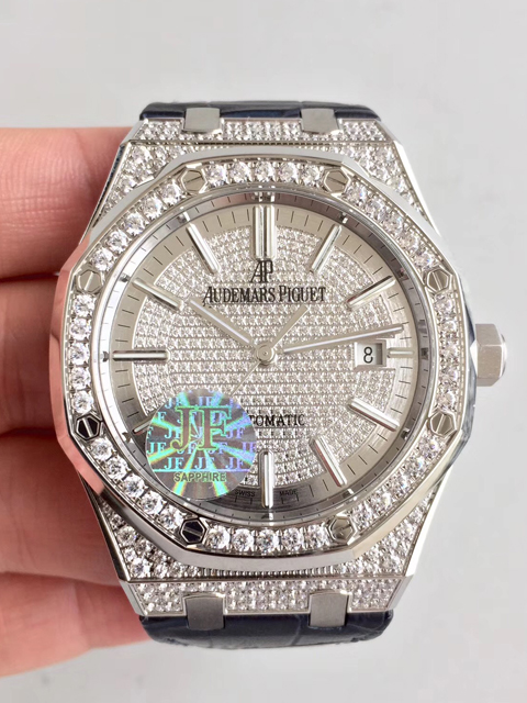 [JF Factory] Audemars Piguet Royal Oak 15400 diamond-set model