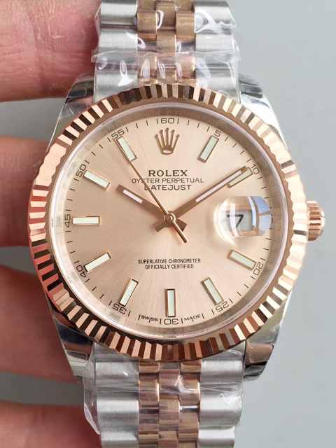 [EW Factory] Rolex Datejust series 126331 pink dial watch