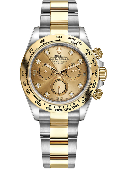 [Noob Factory Perfect Edition] Rolex Cosmograph Daytona series 116503 (gold dial with diamonds) auto...