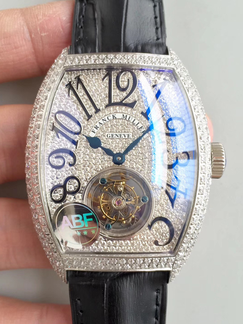 Franck Muller 8880 (diamond-set case) Tourbillon Mechanical Men's Watch
