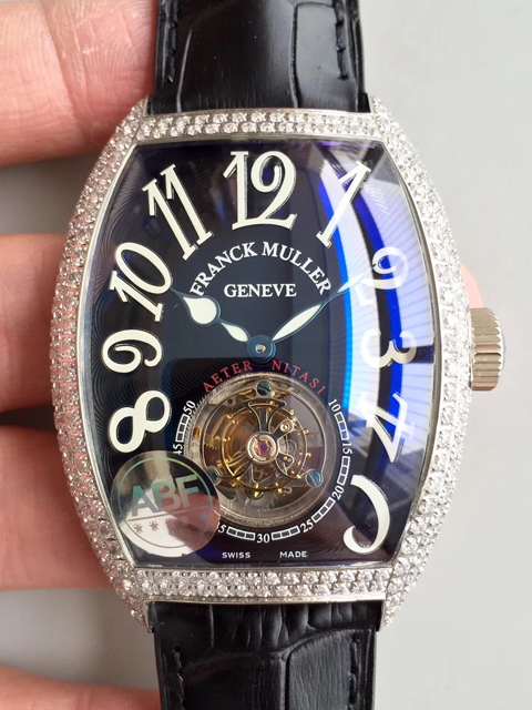 Franck Muller 8880 (diamond-set case) Tourbillon Mechanical Men's Watch