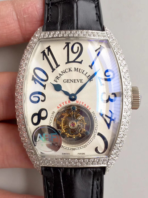 Franck Muller 8880 (diamond-set case) Tourbillon Mechanical Men's Watch
