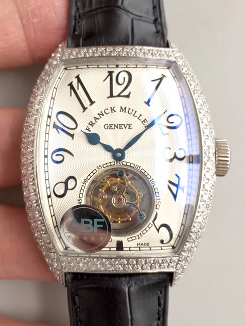 Franck Muller 8880 (diamond-set case) Tourbillon Mechanical Men's Watch
