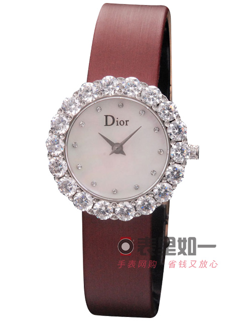 Dior fashion diamond-set Swiss quartz watch 32*19mm