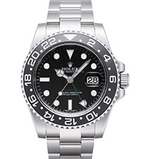 [NOOB V7 Edition] Rolex GMT-Master II Series Dual Time Zone Mechanical Men's Watch 116710LN