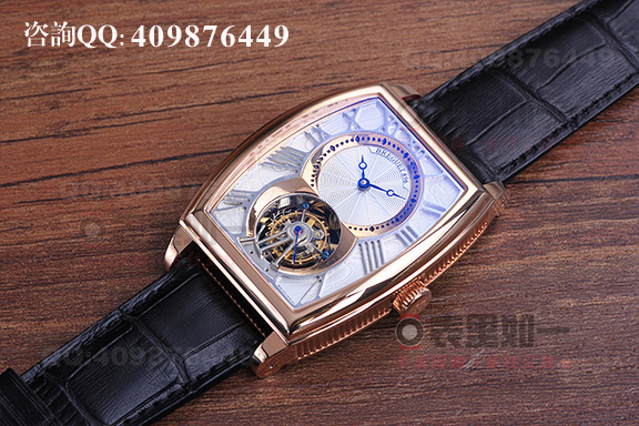 Breguet Tourbillon premium tourbillon mechanism watch tonneau shape