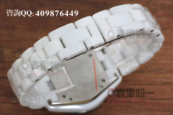 [Bestpreis-Empfehlung] Chanel J12 Serie weiße Keramik-Damenarmbanduhr H1628