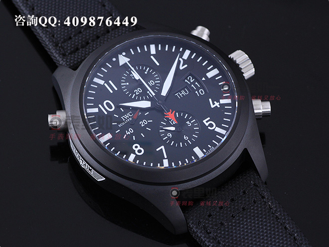 [Replica watch] IWC split-seconds chronograph classic Pilot series IW378901 mechanical men's watch