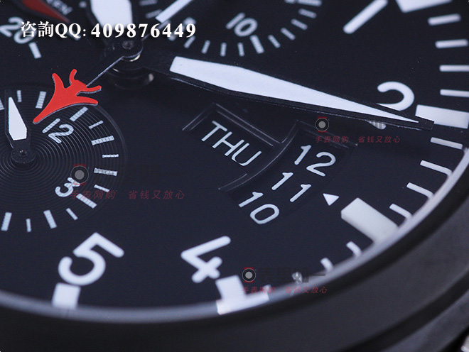 [Replica watch] IWC split-seconds chronograph classic Pilot series IW378901 mechanical men's watch
