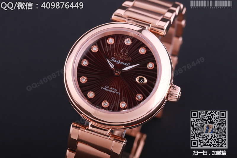 [Top replica watch] Omega De Ville Ladymatic women's watch collection 34 mm co-axial watch 425.60.34.20.63.001