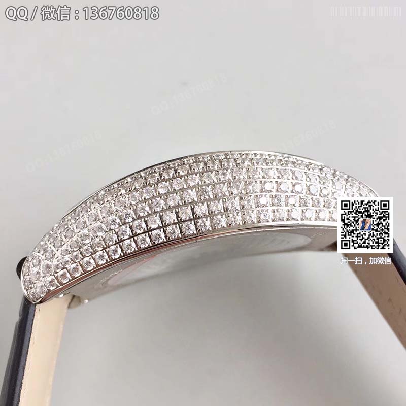 Franck Muller 8880 (mit Diamanten besetztes Gehäuse) Tourbillon Mechanische Herrenuhr