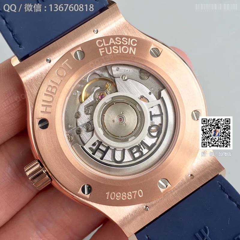 [JJ Perfect Edition] Hublot Classic Fusion series 511.OX.7180.LR mechanical men's watch