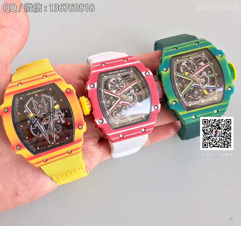 Męski zegarek mechaniczny KV Perfect Edition Richard Mille seria RM 67-02 Wayde van Niekerk