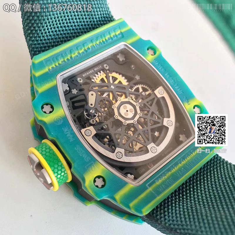 Męski zegarek mechaniczny KV Perfect Edition Richard Mille seria RM 67-02 Wayde van Niekerk