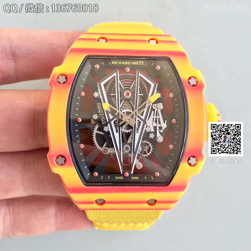 Pánské mechanické hodinky Richard Mille RM 27-03 z dokonalé edice KV