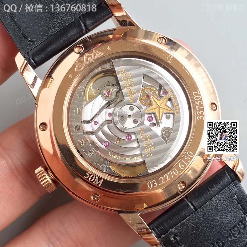 Zenith 150 Anniversary Edition 18.2270.6150/01.C498 Men's Replica Watch Zenith 150 Anniversary Edition 18.2270.6150/01.C498 Men's Replica Watch