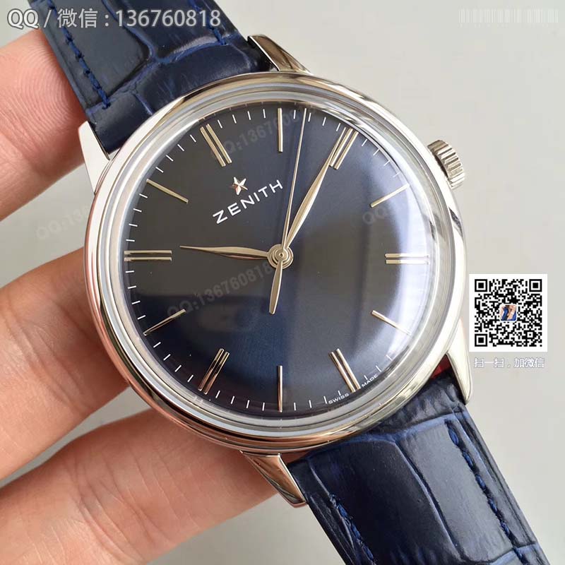 Zenith 150 jubiliejinio leidimo 03.2272.6150/51.C700 vyriškas replikos laikrodis