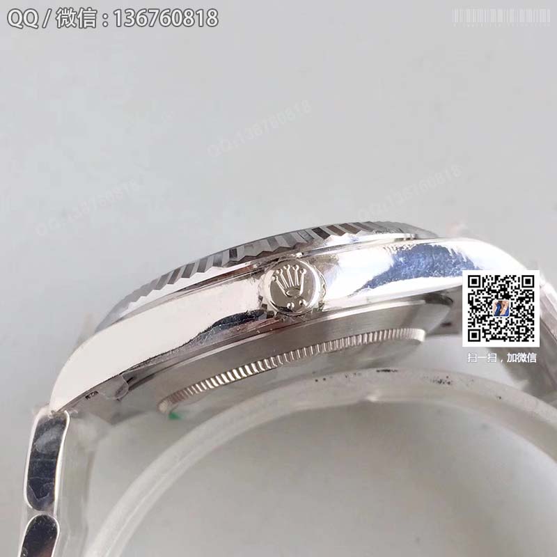 Nowość od fabryki N 2017 nowy zegarek Rolex Datejust 41 ze srebrną tarczą z indeksami