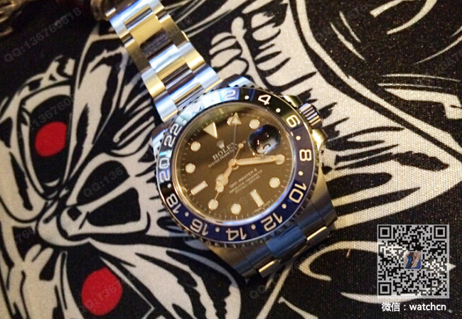 Réplique Rolex GMT-Master série 116710BLNR