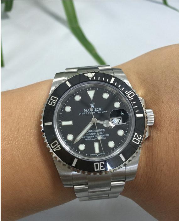 Successfully acquired! Rolex Submariner series 116610LN Black Submariner