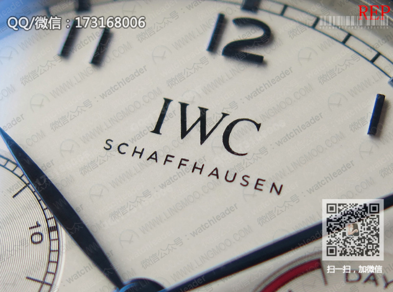 [ZF Factory Edition] IWC Portuguese automatic mechanical watch IW500107 Seven-Day Power Reserve