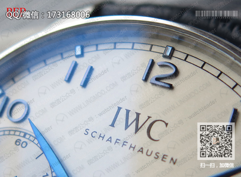 [ZF Factory Edition] IWC Portuguese automatic mechanical watch IW500107 Seven-Day Power Reserve