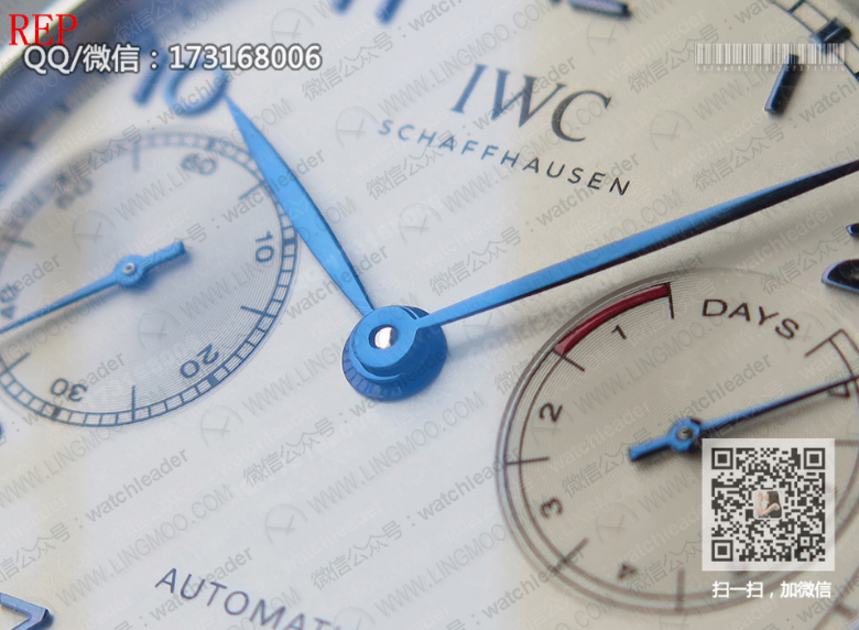 [ZF Factory Edition] IWC Portuguese automatic mechanical watch IW500107 Seven-Day Power Reserve
