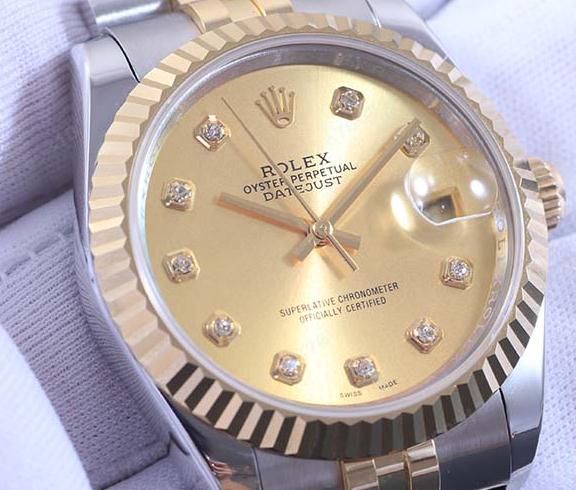 [[NOOB Factory New Version]] Rolex Datejust Automatic Mechanical Gold Watch 116233G