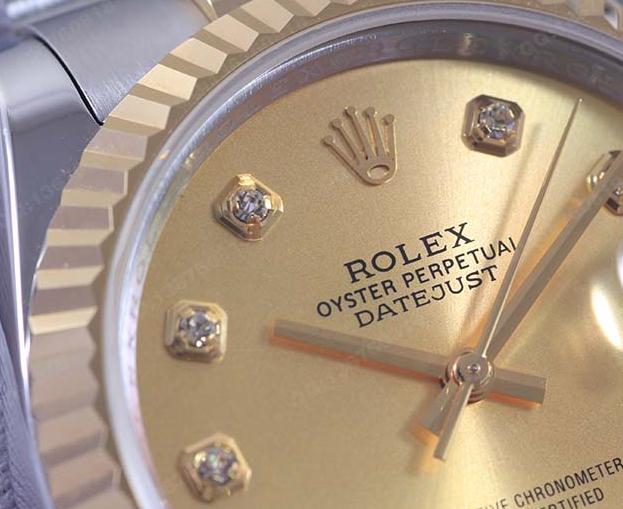[[NOOB Factory New Version]] Rolex Datejust Automatic Mechanical Gold Watch 116233G